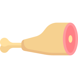 Ham leg icon