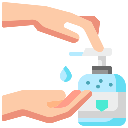 Washing hand icon