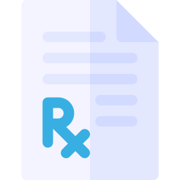 prescrizione medica icona
