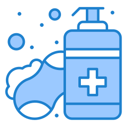 Hand sanitizer icon