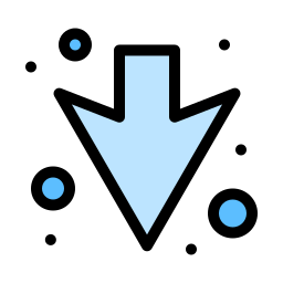 Down arrow icon