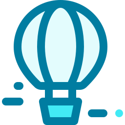 Air balloon icon