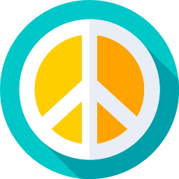 simbolo di pace icona