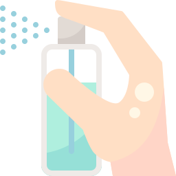 Cleaning spray icon