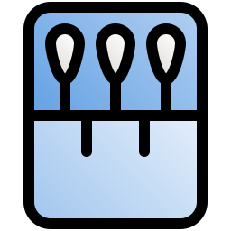 Cotton bud icon