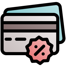 pago con tarjeta de crédito icono
