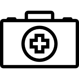 First aid kit icon