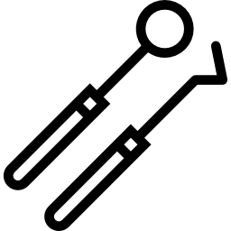 Dentist tools icon