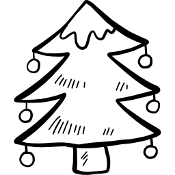 sapin de noël Icône