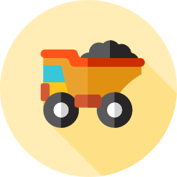 Dump truck icon