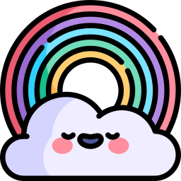 regenboog icoon