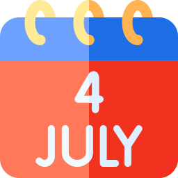 7 월 4 일 icon