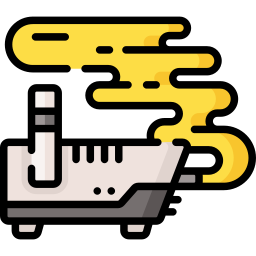 Smoke machine icon