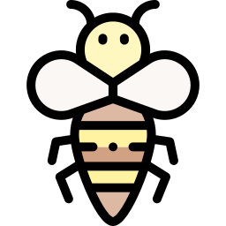 abeja icono