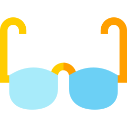 des lunettes Icône