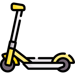 Kick scooter icon