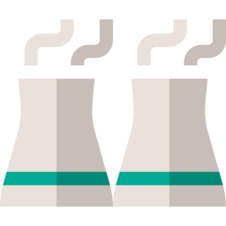 plante nucléaire Icône