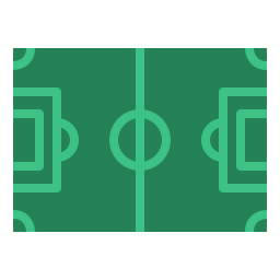 Soccer field icon