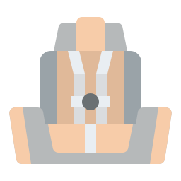 siège auto pour bébé Icône