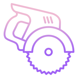 Electric saw icon