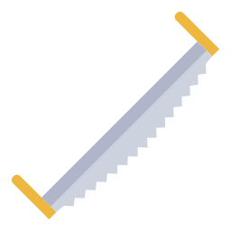 Hand saw icon