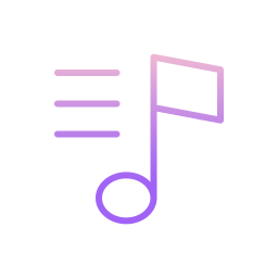 Music notes icon