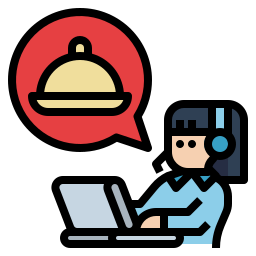 Call center agent icon