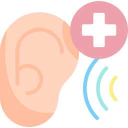 Hearing exam icon