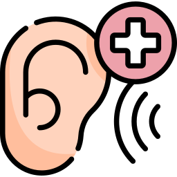 Hearing exam icon