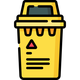 Trash bin icon