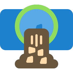 Water pollution icon