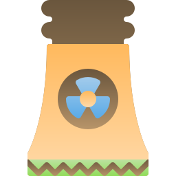 centrale nucleare icona