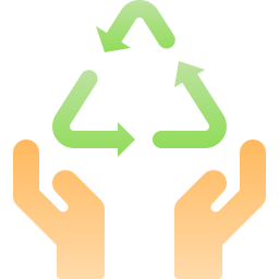 símbolo de reciclaje icono