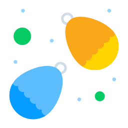 globos de agua icono