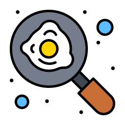 Fried egg icon