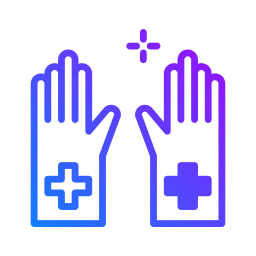 rękawice ochronne ikona