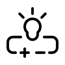 Electronic circuit icon