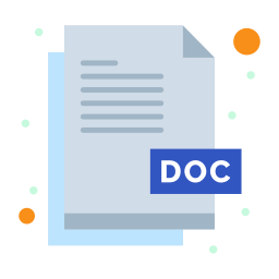 formato de archivo doc icono