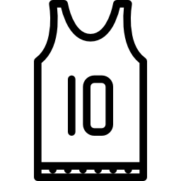 maillot de basket Icône