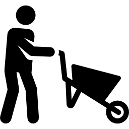 Wheelbarrow icon