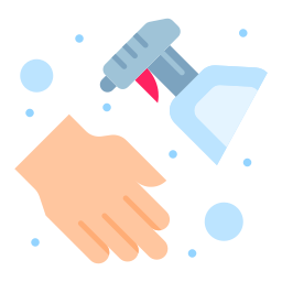 Hand sanitizer icon