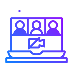 Video conference icon