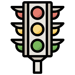 Traffic light icon