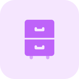 Cabinet drawer icon