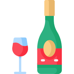 Бутылка вина иконка