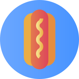 hotdog icoon