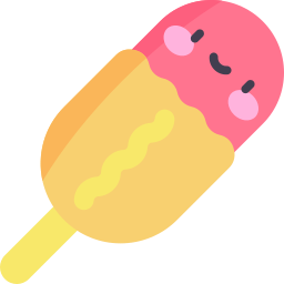 Corn dog icon