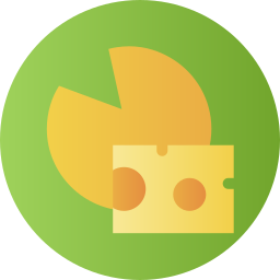 Piece of cheese icon