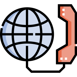 Global communication icon