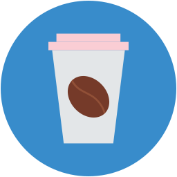 Hot coffee icon